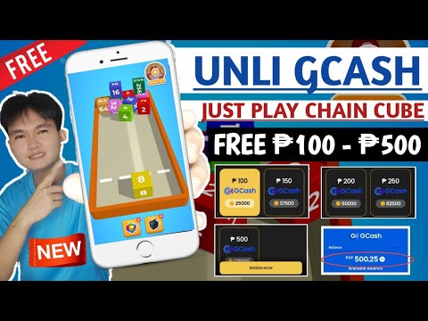 NEW RELEASE APPLICATION 2023: UNLI FREE ₱100 – ₱500 GCASH JUST PLAY CHAIN CUBE | MONEY MAKING APP