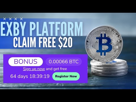 NEW TRADING PLATFORM! GET FREE $20 USD | EXBY.IO TAGALOG REVIEW