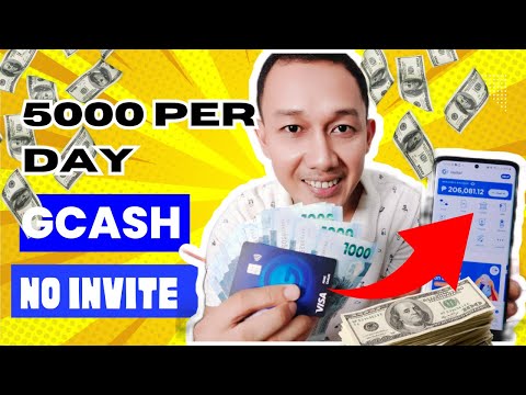 PAANO KUMITA SA GCASH 5,000 PER DAY NG WALANG INVITE GAMIT ANG CELLPHONE