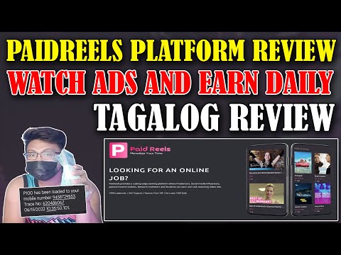 PAIDREELS PLATFORM REVIEW 2023! WATCH YOUTUBE VIDOS AND EARN 113 PESOS DAILY WITH FREE 7 DAYS PLAN