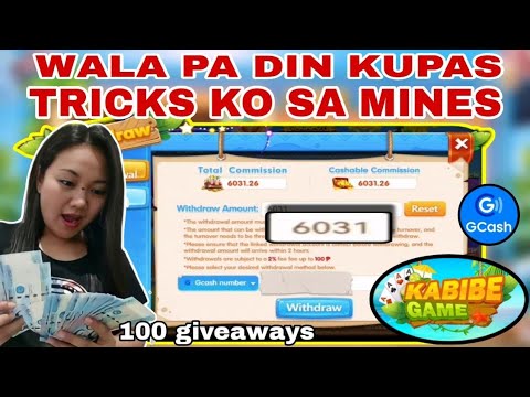 PALDO NA NAMAN GCASH KO! WALA TALAGANG KUPAS TRICKS KO DITO SA MINES | KABIBE GAME TIPS AND TRICKS