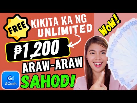 UNLIMITED P1,200 PESOS SA PAGLALARO LANG SA CELLPHONE! LIBRENG GCASH ARAW-ARAW! CLAIM MO NA! LEGIT!