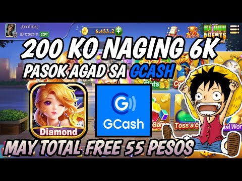 200 PESOS KO NAGING 6K PASOK AGAD SA GCASH KO || DIAMOND GAME