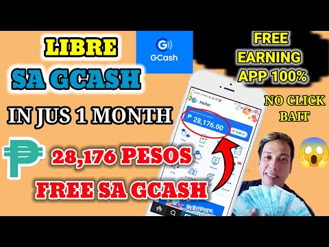 28,176 PESOS FREE SA GCASH! IN JUST 1 MONTH ITO ANG KINITA KO NG LIBRE SA FREE EARNING APP 100%