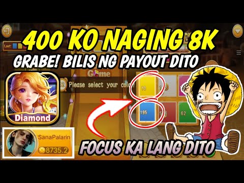 400 PESOS NAGING 8K || COLOR GAME || DIAMOND GAME || LEGIT EARNING APP DIRECT TO GCASH