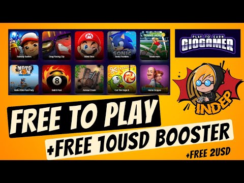 BEST FREE TO PLAY TO EARN? – GIOGAMER + FREE 2 USD + FREE BOOSTER