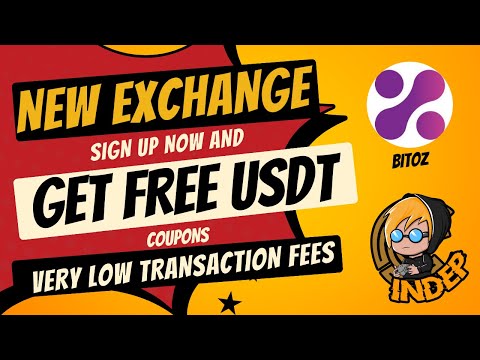 BITOZ – WITH FREE COUPON ONCE MAGSIGNUP – LOW FEES + GIVEAWAY