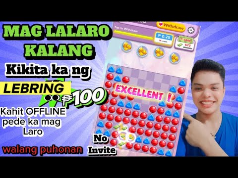 CANDY POP FUN : Lebring 100 Gcash | Earning app 2023 | Online Kitaan | Earning app | Gcash | app