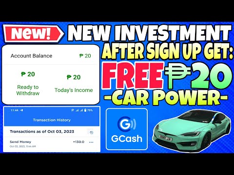 CAR POWER INVESTMENT✅ | HIGH PROFIT INVESTMENT | ₱130 GCASH PAY-OUT + AFTER SIGN UP GET FREE ₱20