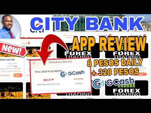 CITY BANK: FREE 8 PESOS DAILY REGISTER PALANG + 320 PESOS DAILY GCASH BAGONG LABAS LANG TO