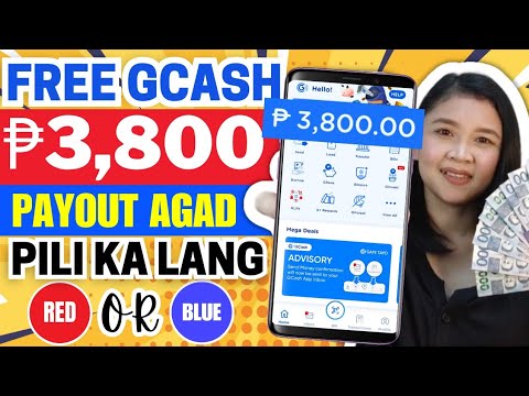 ₱3,800 FREE GCASH 10 MINS LANG PAYOUT NA | PILI LANG RED OR BLUE | LEGIT PAYING APP 2023 PHILIPPINES