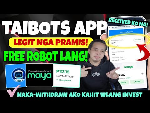 FREE $3 Galing Kay Taibots App – Taibots App – Taibots App New Update Guide – Taibots Payout Proof