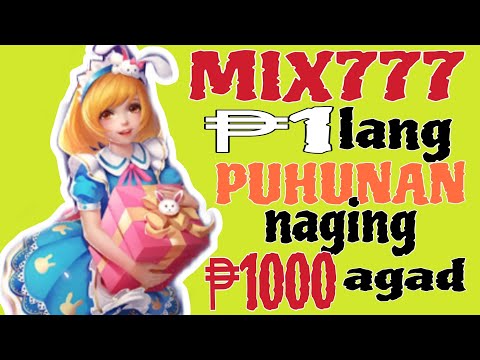 FREE ₱1 NA PUHUNAN! ILARO MO LANG NG MIX777 PWDE MAGING ₱1000 AGAD! DIRECT GCASH ANG CASH OUT!