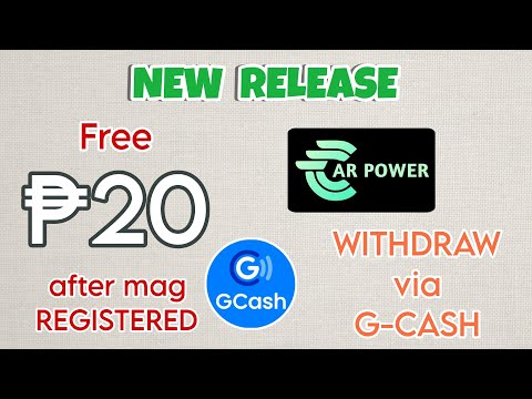 GCash : Get FREE ₱20 upon Registration | Daily Income + Commission | Car Power