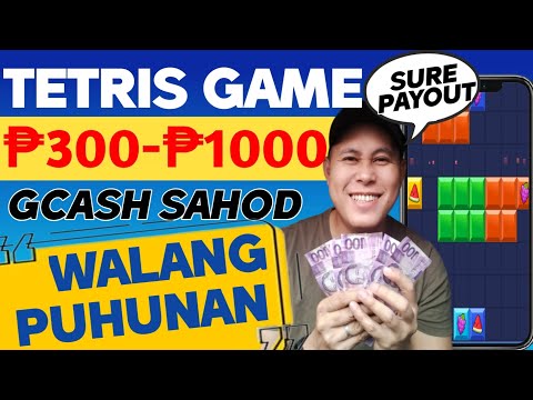 GCASH TETRIS GAME: EARN ₱300-₱1000 WITH NO PUHUNAN|LEGIT FREE GCASH GAME APPLICATION 2023