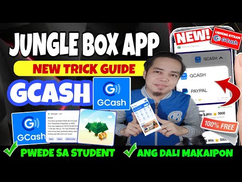 Jungle Box App – Daily FREE Payout Sa Gcash – Jungle Box App New Trick Guide – Gcash Paying App