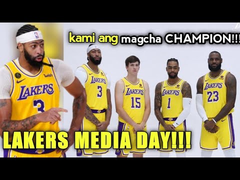 LAKERS MEDIA DAY! NALAMAN NA ANG TUTUO I basketballtalk I lakers nba gilas update