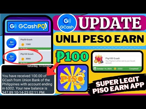 LEGIT CASHOUT:₱100 FREE GCASH| PISO EARN APP LEGIT | NEW RELEASED APP#makemoneyonline[download na!]