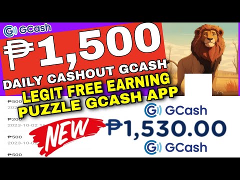 LEGIT FREE EARNING PUZZLE GCASH APP 2023 | ₱1,500 CASHOUT DAILY NO CLICKBAIT I HAVE PROOF OF PAYMENT