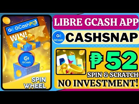 LIBRE GCASH: ₱52 SNAPCASH | WALANG PUHUNAN#makemoneyonline#earnmoney