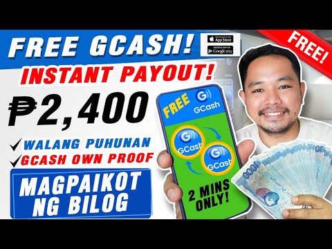 LIBRENG GCASH ARAW-ARAW SAHOD ₱2,400 MAGPAIHOT NG BILOG | TOTOONG LIBRE SA GCASH PROMISE LEGIT EASY!