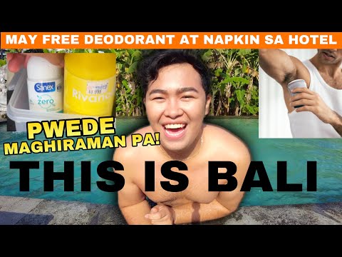 MAY FREE DEODORANT IN THIS HOTEL BALI! EXPLORING UBUD, BALI, INDONESIA 🇮🇩