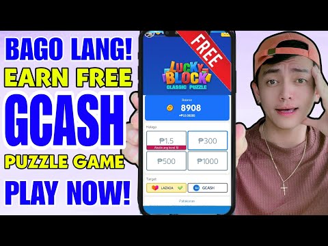 NEW APP EARN FREE ₱300-₱1,000 (GCASH): PURE FREE LEGIT GCASH GAMES APPS 2023 – LUCKY BLOCK APP