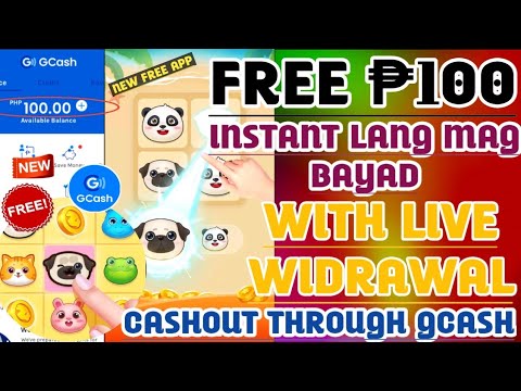 NEW RELEASE APPLICATION 2023: FREE ₱100 GCASH MONEY! INSTANT LANG MAG BAYAD! WITH LIVE