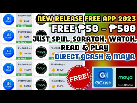 NEW RELEASE APPLICATION 2023! JUST EARN FREE ₱50 – ₱500 JUST SPIN, SCRATCH, WATCH, SOLVE & PLAY