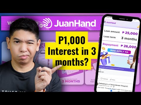 P11/Day Interest Lang Daw Sa Loob Ng 3 Months for P25K Loan? Juan Hand Review P500 GCASH GiveAway