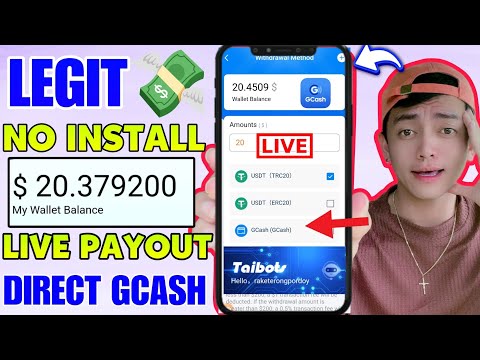 PAYOUT FREE $20(₱1,000) OWN PROOF: NO INSTALL DIRECT GCASH WITHDRAW | KUMITA KAHIT OFFLINE – TAIBOTS