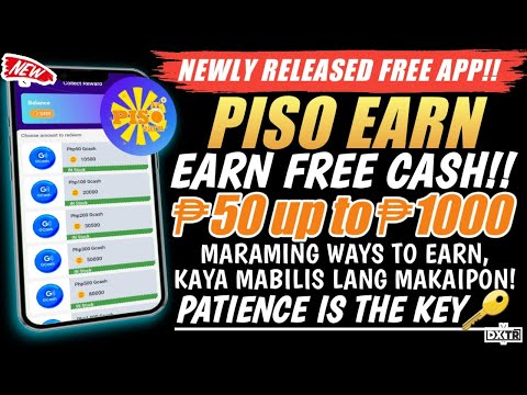 PISO EARN APP REVIEW: FREE GCASH P50 – P1000 | NEW RELEASED APP | DAMING PARAAN PARA MAKA-EARN