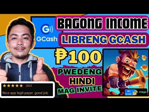 REAL LEGIT APP:₱100 GCASH[TAP EVERY 10 MINUTES PARA KUMITA] PWEDENG HINDI MAG INVITE#makemoneyonline