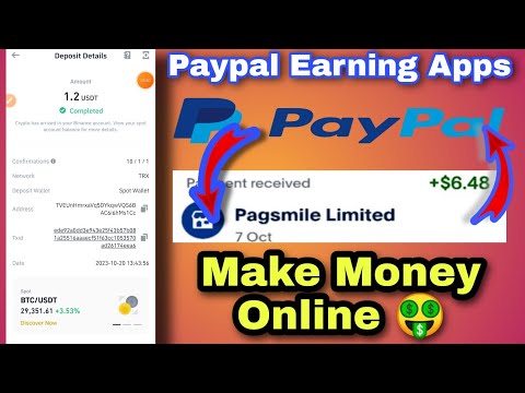 Received $1.2 Every 1 Minute 🤑 | Best New PayPal Earning App | Make PayPal Money Online