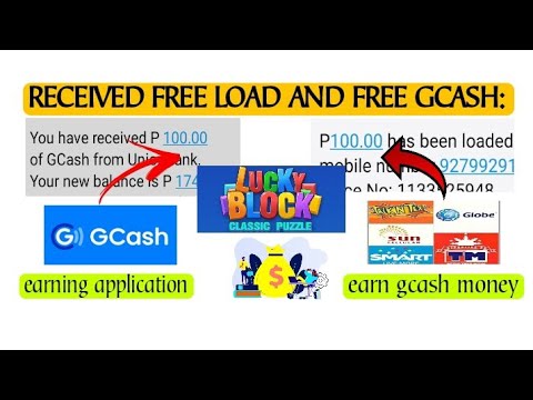 RECEIVED FREE LOAD AT FREE GCASH LEGIT WITH PROOF!