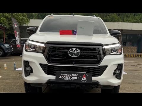 Toyota Hilux Conquest 2019 Model Android Head Unit 10 inches with 360 Camera + AI VOICE COMMAND 🔥