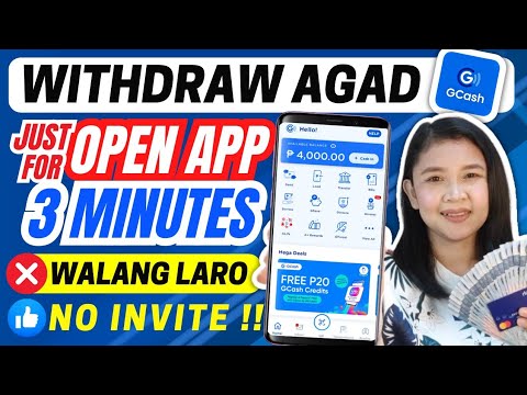 WITHDRAW AGAD! JUST OPEN APP FOR 3 MINUTES | LEGIT PAYING APP 2023 PHILIPPINES | GCASH MAKE MONEY