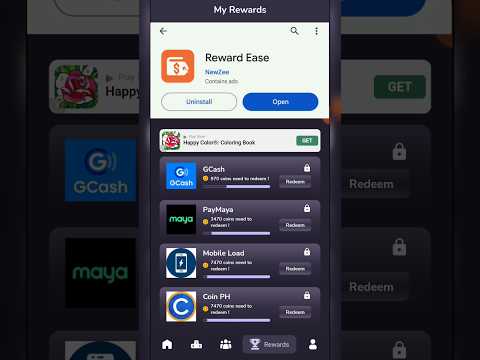 BAGONG FREE EARNING APP NA DIRECT GCASH ANG PAYOUT! 😎🔥 REWARDEASE APP #shorts #rewardease