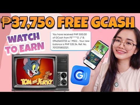 ₱37,750 FREE GCASH TOTAL EARNINGS WATCH 2 EARN TOM AND JERRY CARTOONS CASHTUBE PAYING APP FOR YEARS