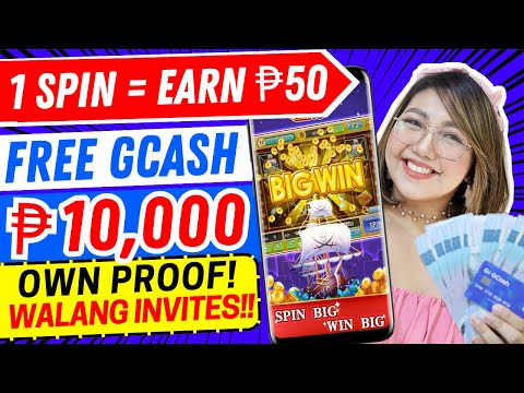 EARN FREE P50 PER 1 SPIN | P10,000 PAY-OUT KO IN JUST 1 DAY! WALANG PUHUNAN WITH OWN PROOF NO INVITE