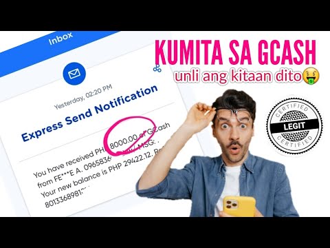 FREE GCASH! EARN P8,000 WEEKLY UNLI KITAAN SA GCASH/MAYA/BANK PAGKAKAKITAAN ONLINE 2023