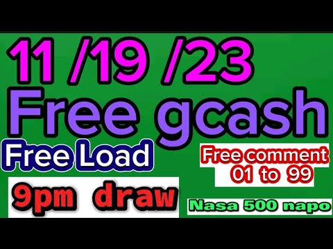 free gcash #freeload free comment.. nasa 500 napo tayo guys. bawal po my same number plitan nyunlng.