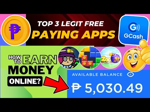 Free Gcash • My Top 3 Legit Earning Game App Direct Gcash This 2023 • Easy to Use-East to Download