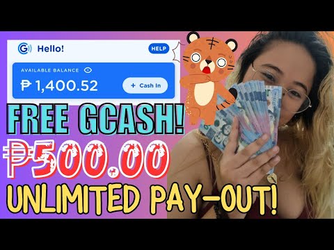 FREE GCASH PHP 500.00 EVERYDAY UNLIMITED PAY-OUT DIRECT GCASH!