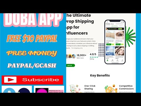 FREE PAYPAL MONEY  |  DOBA APP [SHARE & EARN] UNLIMITED PAYPAL/GCASH