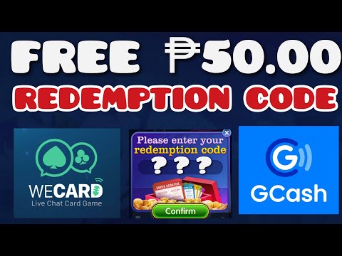 HOW TO GET FREE ₱50 REDEMPTION CODE ON WECARD | GCASH WITHDRAWAL 2023