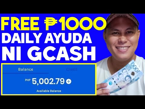 KUMITA NG FREE ₱1,000 GCASH FREE MONEY(SUPER EASY) WALANG INVITE AT PUHUNAN