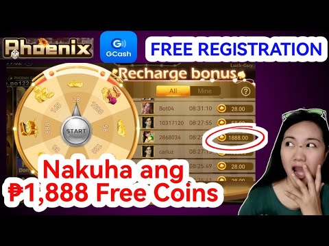 Nakuha ang ₱1,888 Free Coins || LEGIT magbayad ang Phoenix game || FREE REGISTRATION