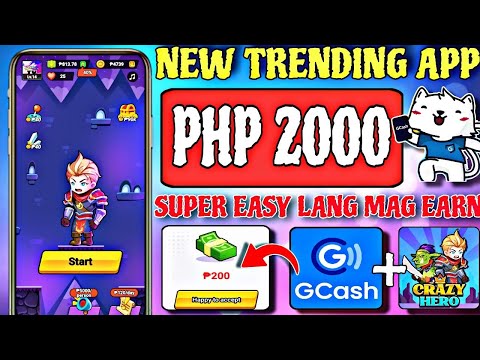 NEW TRENDING GCASH APP FREE TO EARN UP TO ₱2000 DIRECT GCASH OR LAZADA.SUPER EASY LANG KUMITA!