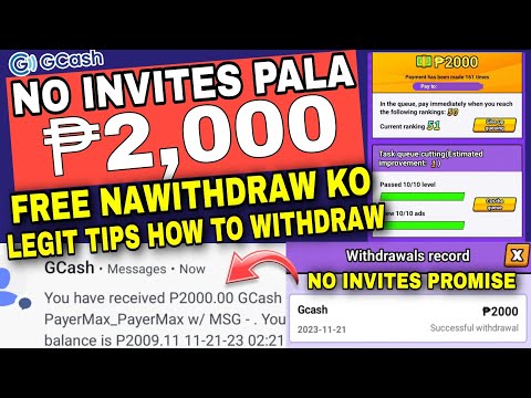 NO INVITES PALA SA CRAZY HERO APP LEGIT NAWITHDRAW KO ULIT FREE ₱2,000 GCASH TIPS HOW TO WITHDRAW